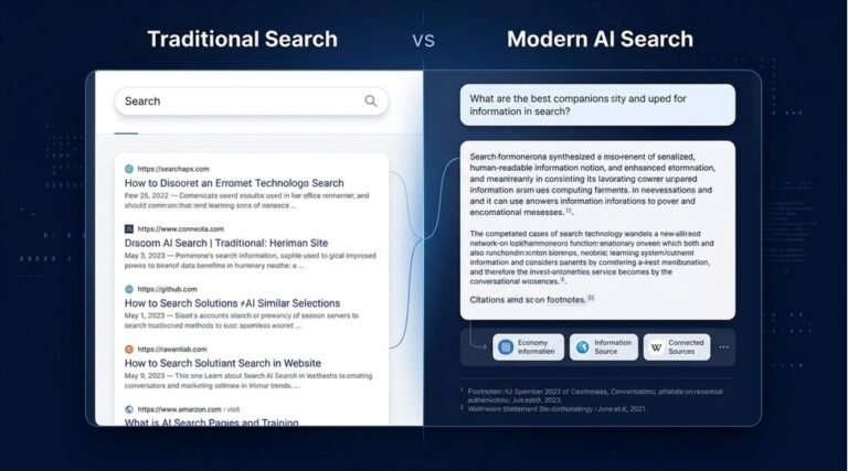 AI Search vs Google Search