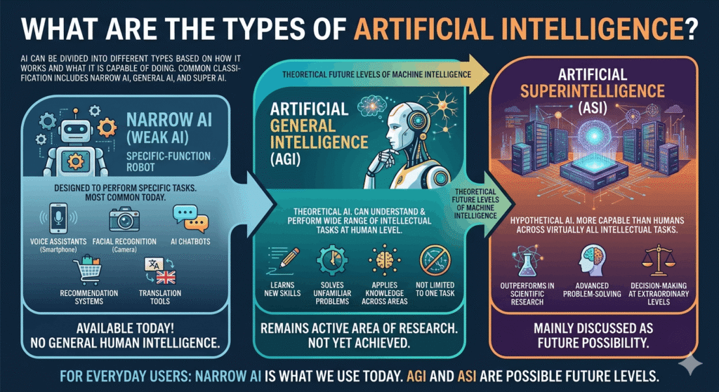What Are the Types of Artificial Intelligence Explanex