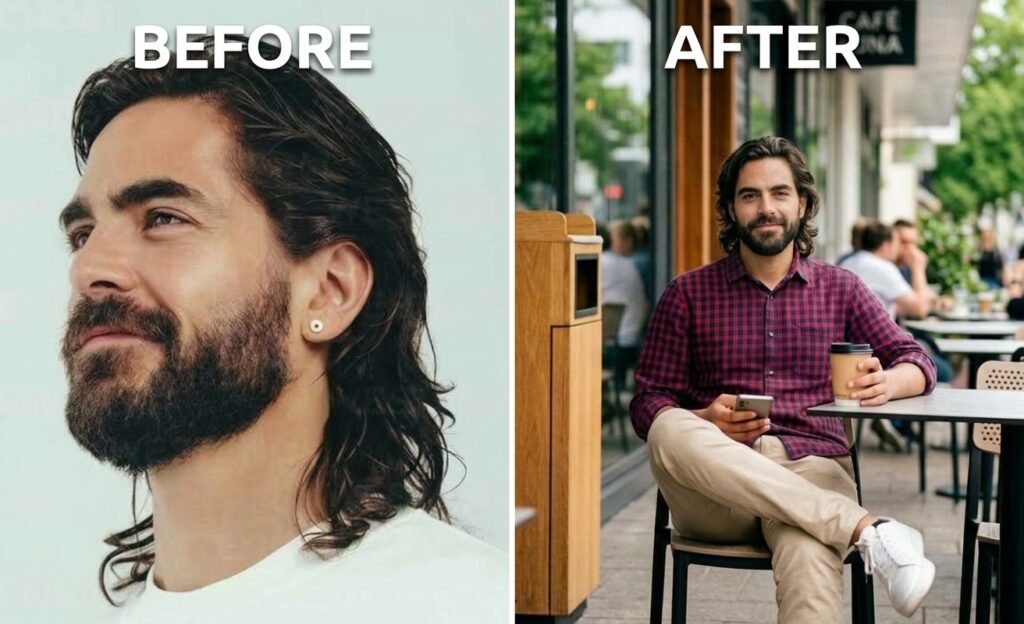 Cafe Lifestyle Photo Transformation